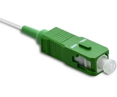 Qoltec Fiber Optic Pigtail SC/APC | Vienmodis | 9/125 | G652D | 0,5 m