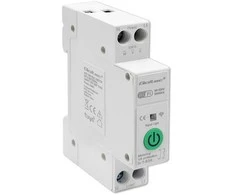 Qoltec 63A relė DIN bėgeliui su elektros skaitikliu | TUYA | Wifi | PROTINGAS GYVENIMAS