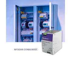 Qoltec pramoninis na szynę DIN | 480W | 24V | 20A