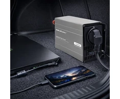 Qoltec MS Wave | 12V na 230V | 500/1000W | USB