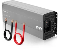 Qoltec Przetwornica napięcia Pure Sine Wave | 24V na 230V | 5000/10000W | LCD | USB | Kompatybilna su LiFePO4 GEL AGM