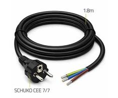 Qoltec SCHUKO CEE 7/7 maitinimo kabelis 3x1.00 mm² 1.8 m