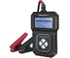 Qoltec Skaitmeninis tester akumulatora su LCD | Polskie Menu | 12V | AGM | GEL | STD | 30-220AH