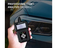 „Qoltec Skaitmeninis“ diagnostikos testeris „ProLine“ sąsaja | OBDII EOBD | Poliravimo MENIU | 8V–25V | Dviguba sistema