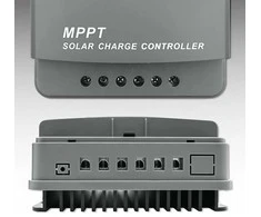 „Qoltec MPPT“ saulės įkrovimo valdiklis su temperatūros jutikliu 60A | 12V / 24V | LCD | „Bluetooth“ | programėlė | gelis | LiFePO4