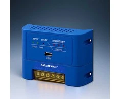 Qoltec Solarny regulator ładowania MPPT 15A do zasilania odbiorników DC i ładowania akumulatorów 12V / 24V | AGM