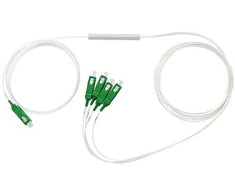 Qoltec Splitter 1x4 | SC/APC – SC/APC | G.657A | Vienmodis | 0,9 mm