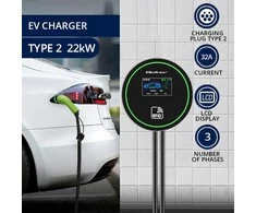 Qoltec EV Charging Station 2-in-1 Type 2 22kW Wi-fi 5m