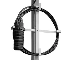 Qoltec Stelaż zapasu kabla / organizer | max. 10"