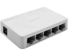 Šakotuvas Port Qoltec 52247 Tinklo jungiklis 5 x RJ45 prievadas | 1000Mbps | LAN