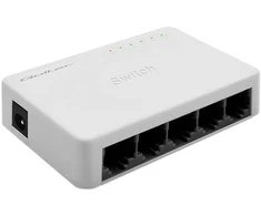 Šakotuvas Qoltec 52245 Tinklo jungiklis 5 x RJ45 prievadai | 100 Mbps | LAN