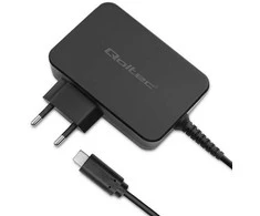 Qoltec 120W Turbo PD | 5-28V | 3-4.5A | USB-C | Nešiojamas kompiuteris | Išmanusis telefonas | Juoda
