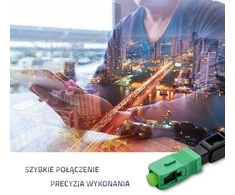 QOLTEC 54494 SC/APC fiber optic fast connector Singlemode 3.0mm