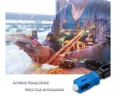 QOLTEC 54495 SC/UPC fiber optic fast connector Singlemode 3.0mm