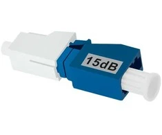 Qoltec šviesolaidinis atenuatorius LC/UPC (F) - LC/UPC (M) | Vienmodis | 15dB