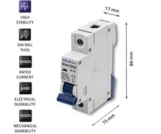 Qoltec Perkrovos saugiklis B10 10A 1P AC