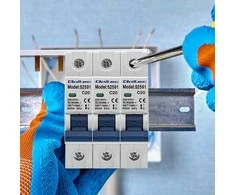QOLTEC 52591 Viršsrovių grandinės pertraukiklis C20 / Saugiklis / AC / 20A / 1P