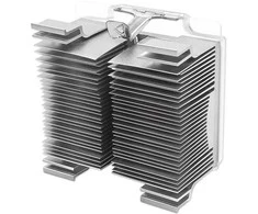 Radiator universalus wytłaczany żeberkowy | aluminiowy
