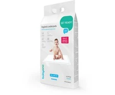 Snibbs Babyono kūdikio pervystymo paklotai 12vnt 60x90 509/12