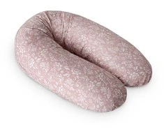 CebaBaby maitinimo pagalvė dżersej multi rožinė gėlės W-880-000-827