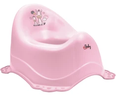 Maltex Baby naktipuodis, neslystantis, Zebra, rožinis, 6517-41