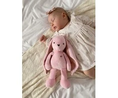 myHummy migdukas baltas triukšmas zuikis rožinis 3/1