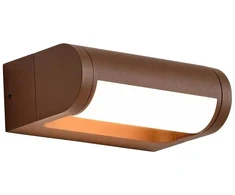 10W LED sieninis šviestuvas, rūdžių sp., 3000K, IP65, CREE LED chip