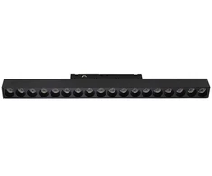 Oprawa szynoprzewód 48V V-TAC 15W 48V 36st LED juoda 33cm VT-41022 4000K 1215lm 3 metai gwarancji