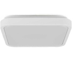 V-tac 24W LED paviršinis šviestuvas, kvadratinis, baltas, 6500K, IP44, SAMSUNG LED chip