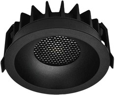 24W LED įleidžiamas šviestuvas, juodos sp., 3000-6400K, 24°