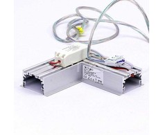 8W L formos jungtis, sidabrinė, 4000K, SAMSUNG LED chip