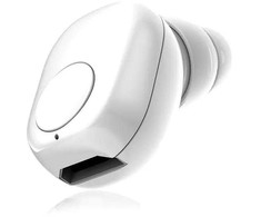 Bluetooth ausinės, 55mAh, baltos sp.