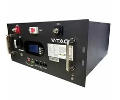 Magazyn bank energii V-TAC 9.6kWh 48V 200Ah LiFePO4 rack BMS VT-91600 10 lat gwarancji