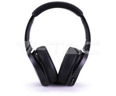 Bluetooth ausinės V-TAC, raudonos spalvos.