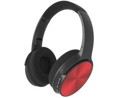 Bluetooth ausinės V-TAC, raudonos spalvos.