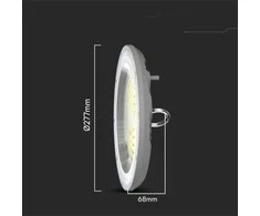 V-tac 150W LED UFO sandėlio šviestuvas, pilkas, 3000/4000/6500K