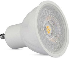 V-tac 6W LED lemputė, GU10, 4000K, 110°, dimeriuojama