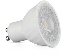 V-tac 6W LED lemputė, GU10, 6500K, 38°, dimeriuojama