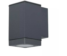 Lauko sieninis šviestuvas V-TAC, GU10, pilkas