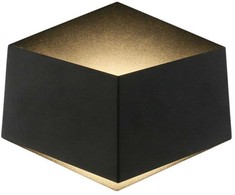 3W LED sieninis šviestuvas, Bridgelux chip, juodas, 4000K