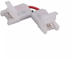 V-tac L formos jungtis 10mm vienspalvėms LED juostoms, 5A, 3-30V