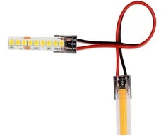 V-tac Skaidri jungtis didelio tankio arba 8mm LED COB juostoms, 5A, 0-36V, IP20