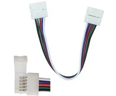 V-tac Lanksti jungtis pritaikyta 5050 RGB+BALTOMS LED juostoms