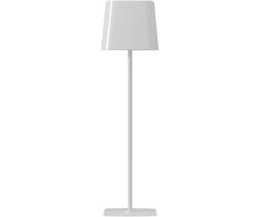 V-tac 5W LED įkraunamas stalo šviestuvas su saulės baterija, baltas, 3000-6000K, dimeriuojamas, IP65