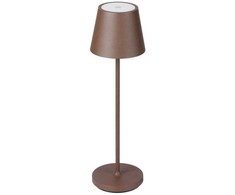 V-tac 1,5W LED įkraunamas stalo šviestuvas, rūdžių sp., 3000K, dimeriuojamas, IP54