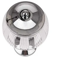 V-tac 1W LED įkraunamas stalinis šviestuvas, chromo sp. korpusu, 3000/6000K, dimeriuojamas