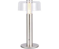 V-tac 1W LED įkraunamas stalinis šviestuvas, šampano sp., 3000K, dimeriuojamas