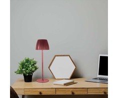 V-tac 2,7W LED įkraunamas stalo šviestuvas, šviesios bordo sp., 3000/4000/6000K, dimeriuojamas