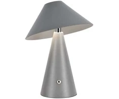 V-tac 3W LED įkraunamas stalinis šviestuvas, pilkas, 3000/6000K, dimeriuojamas