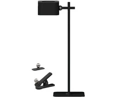 V-tac 3W LED įkraunamas stalo šviestuvas, juodas, 3000-6000K, dimeriuojamas
